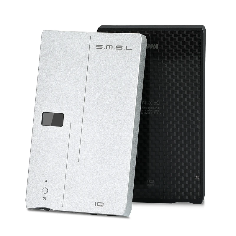 SMSL IQ usb Hi res Портативный наушников Усилители домашние с ЦАП dsd512 PCM 768 кГц собран в