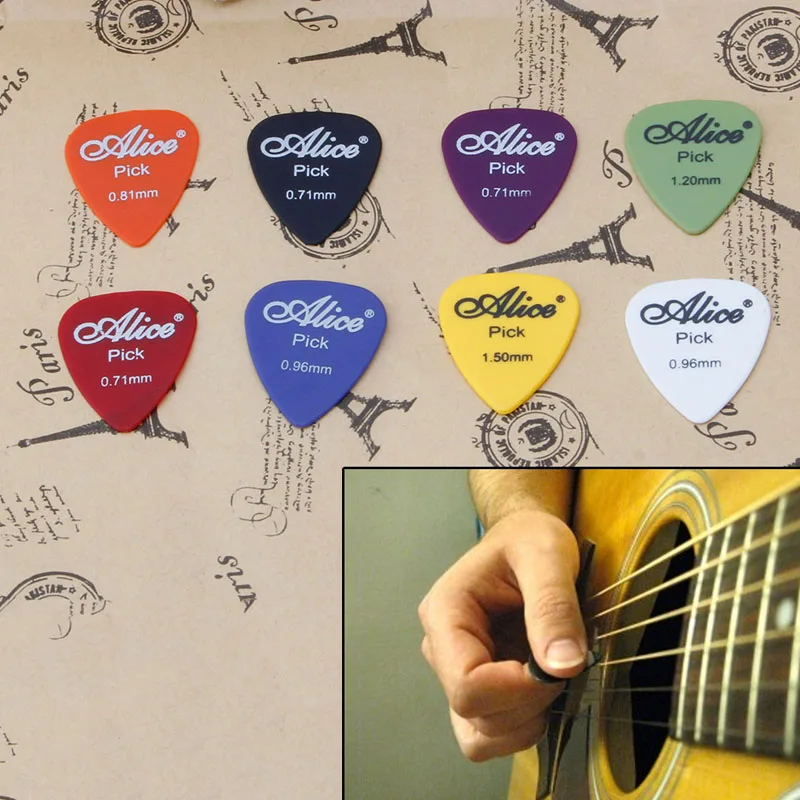 30 шт. акустическая электрическая гитара медиаторы Plectrum Plectra различные прочные