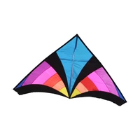 outdoor fun sports 2 8m rainbow delta power kite with flying tools good flying