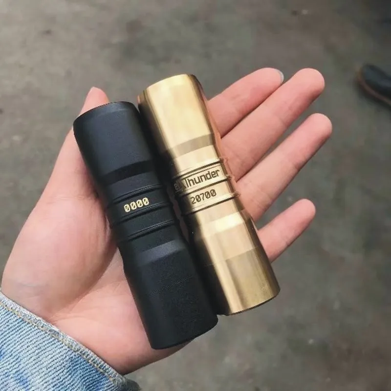 Мод Elthunder механический мод с аккумулятором 510 Thread красивая электронная сигарета