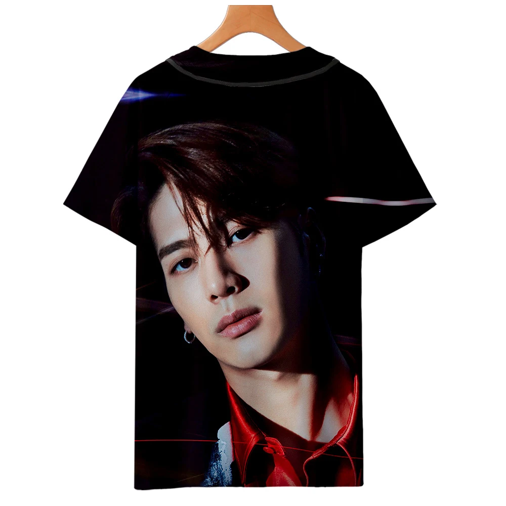 Бейсбольная Униформа KPOP GOT7 Jackson с 3D принтом Мужская/Женская Повседневная куртка