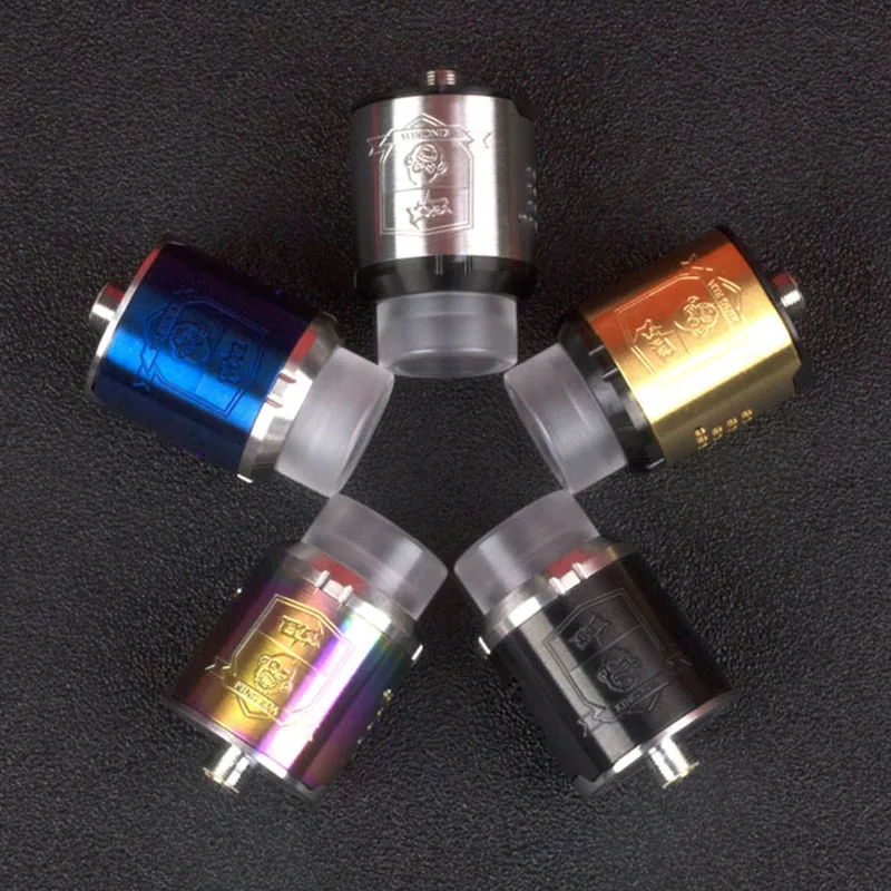 Электронная сигарета катушка отец король Падение RDA атомайзер 24 мм Диаметр Vape бак