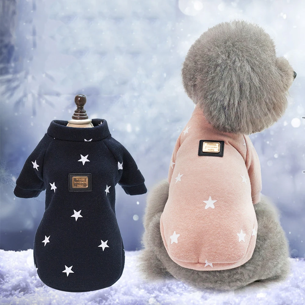 Зимнее пальто куртки для собак одежда домашних животных маленьких мягкий теплый