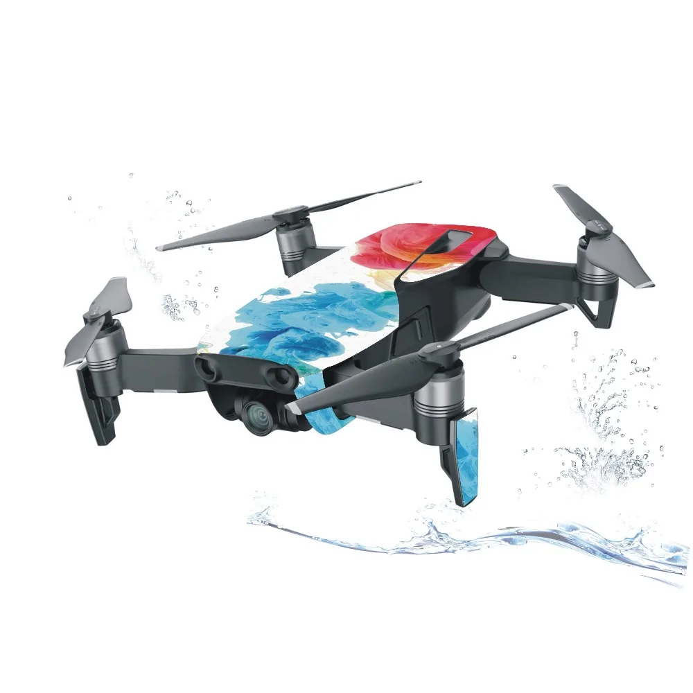 Наклейки многоцветные водонепроницаемые наклейки ПВХ покрытие для DJI Mavic Air Drone Body