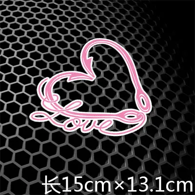 Автомобильные наклейки для Go рыбалка приманка в форме земляного червя приманки