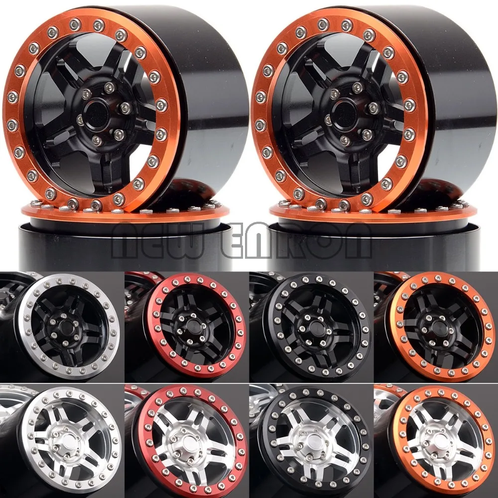 Новые Алюминиевые Ободы ступицы колеса ENRON 4 шт. 2 дюйма для RC 1/10 Rock Crawler Traxxas HPI HSP Axial