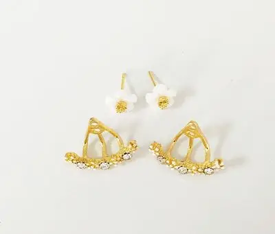 2018 Fashion Jewelry Cute Cherry Blossoms Flower Stud Earrings for Women Several Peach | Украшения и аксессуары