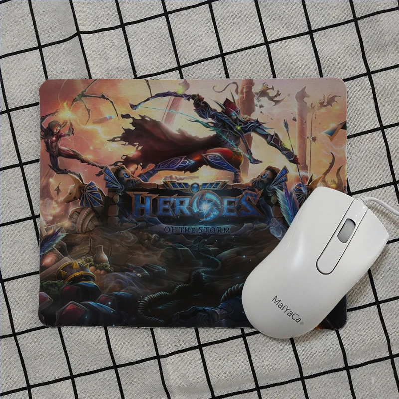 Maiya высококачественный прочный резиновый коврик для мыши Heroes of the Storm гладкий