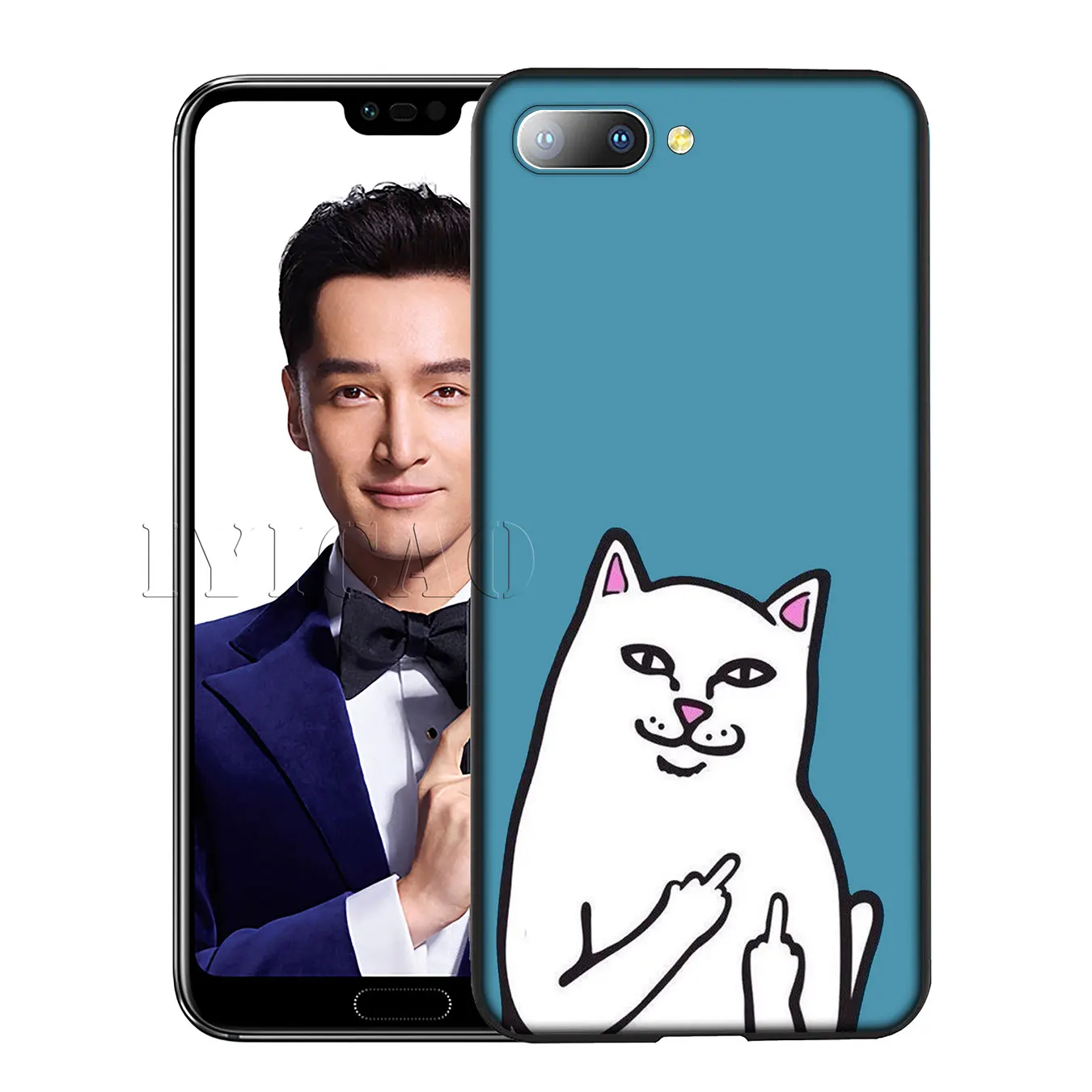 IYICAO Mickey Mouse Silicone Soft Case for Huawei Y7 Y6 Prime Y9 2018 Honor 8C 8X 8 9 10 Lite 6A 7C 7X 7A Pro |