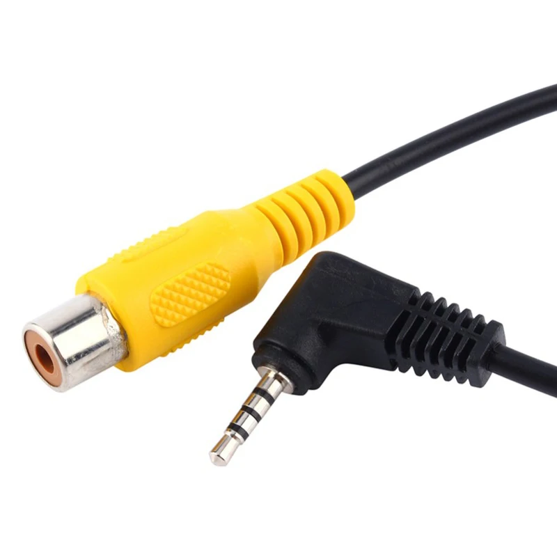 Кабель адаптер AV in для видеосъемки 2 5 мм штекер RCA гнездо кабель GPS и тыловой