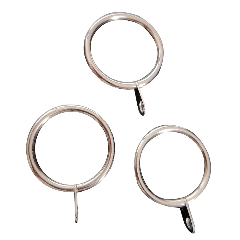 30 мм Металлические практичные крючки оконный шток сильный подвесной Серебряный