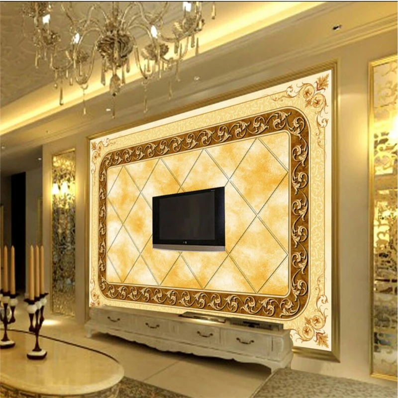 Фотообои beibehang на заказ Настенные обои 3d европейские роскошные современные для