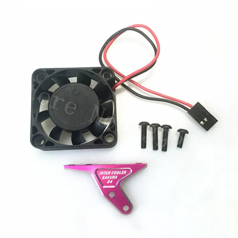3racing Sakura D4 OP Inter Cooler вентилятор радиатора DC5V 0.2A AWD RWD EP RC Car Drift On Road # SAK D4835 для моделей