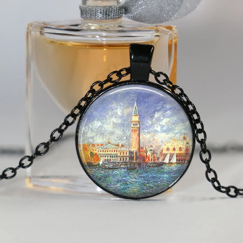 Венеция дворец ожерелье ренавуар стекло известная живопись искусство подарок