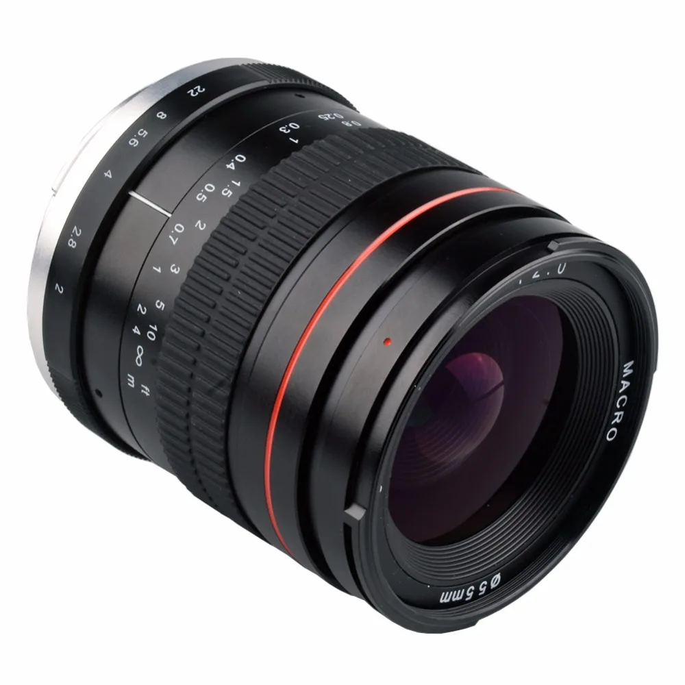 Lightdow 35 мм F2.0 объектив с фиксированным фокусом с большой апертурой для Canon 600D 650D 750D 5D 5D2 6D Nikon D850 D730 D7100