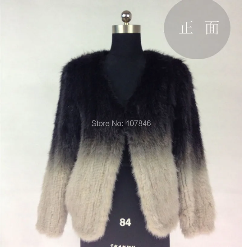Осенние женские модные из натуральной норки Меховая куртка пальто зимнее Для