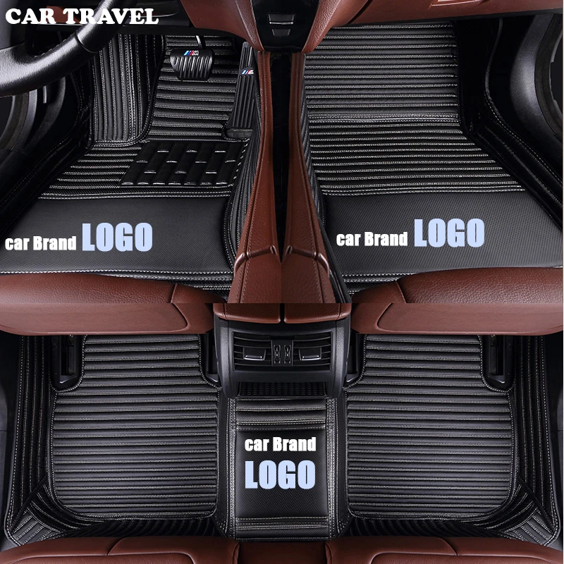 Автомобильные коврики для путешествий с логотипом Volkswagen vw up CC passat b5 b6 b7 b8 polo golf 4 5 6 tiguan jetta touran touareg в автомобильном стиле