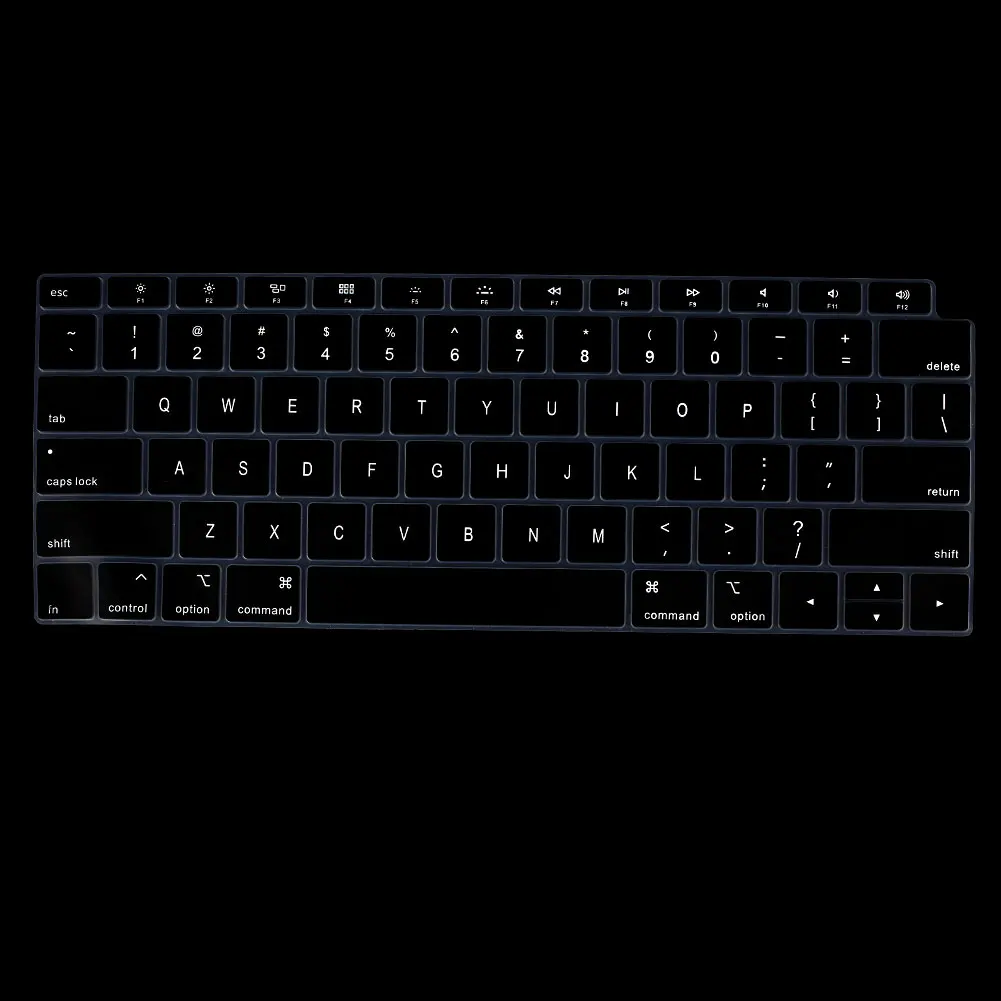 Новая силиконовая защитная накладка для клавиатуры ноутбука Macbook Air 13 A1932