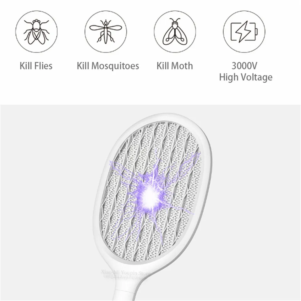 Xiaomi Mijia Solove P1 электрическая ловушка для комаров, насекомых, мух, москитный развеватель, УФ-светильник, двойной размер, анти-электрическая сеть