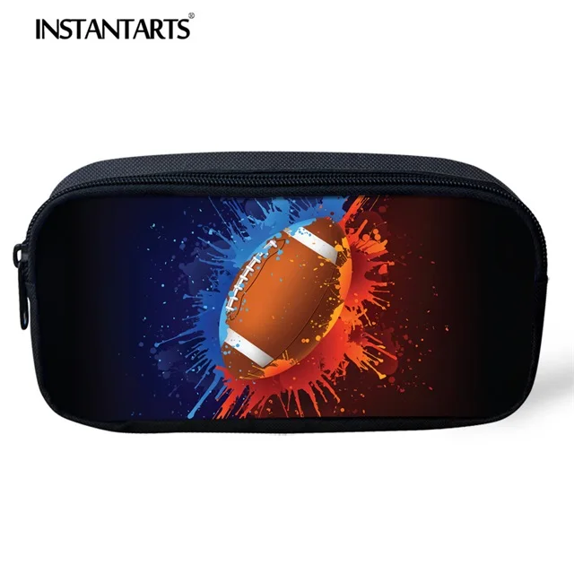 HXA333K INSTANTARTS крутой футбольный 3D набор, детский школьный рюкзак, баскетбольный набор из 3 предметов, рюкзак для студентов Mochila, школьная сумка для подростков, девочек, мальчиков, сумка - Цвет: HXA333K
