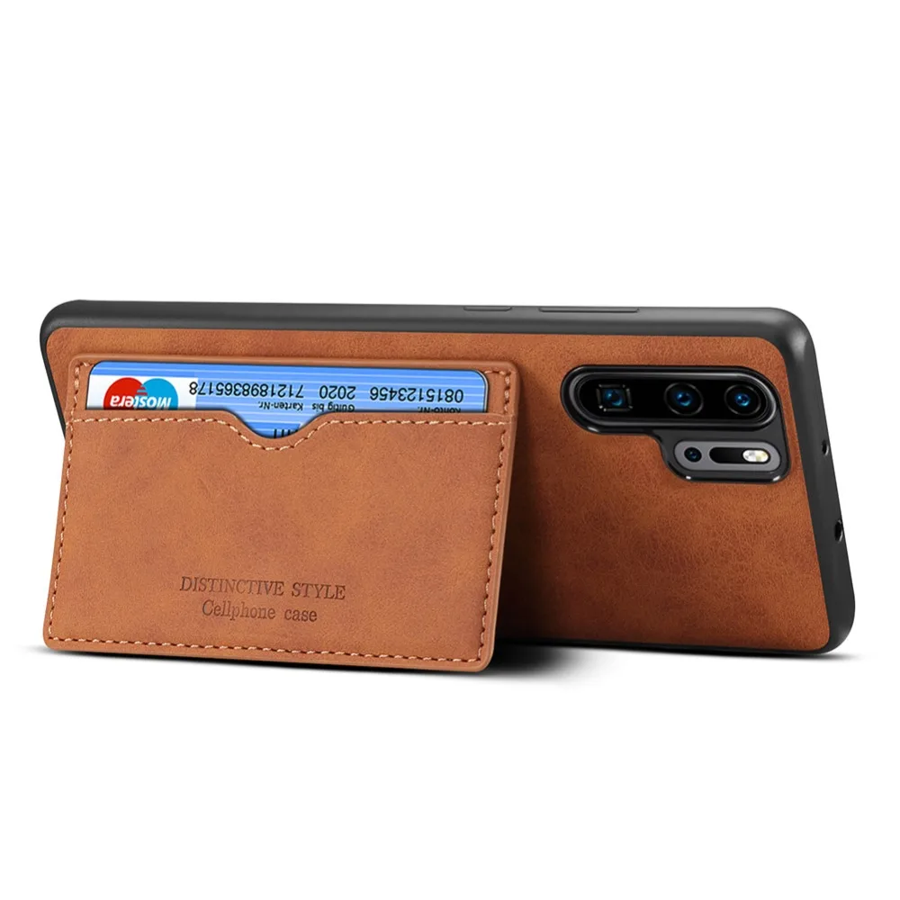 Магнитный чехол кошелек Yeesite для Huawei P30/P30 Pro/P30 Lite роскошный кожаный с подставкой и