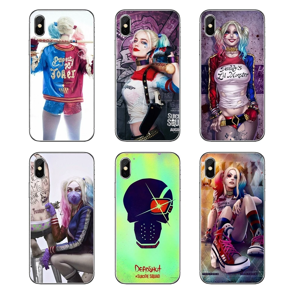 С принтами &quotотряд самоубийц&quot &quotХарли Квинн Джокер постер фильма Мягкий