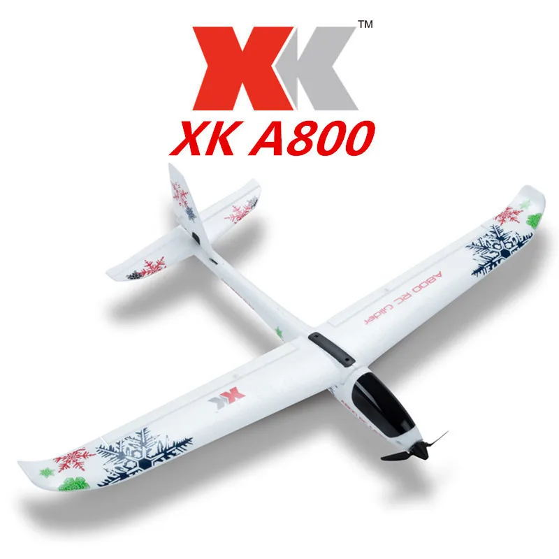 WLtoys XK A800 2 4 ГГц 5CH радиоуправляемый самолет с 3D/6G режимом 780 мм разлетание