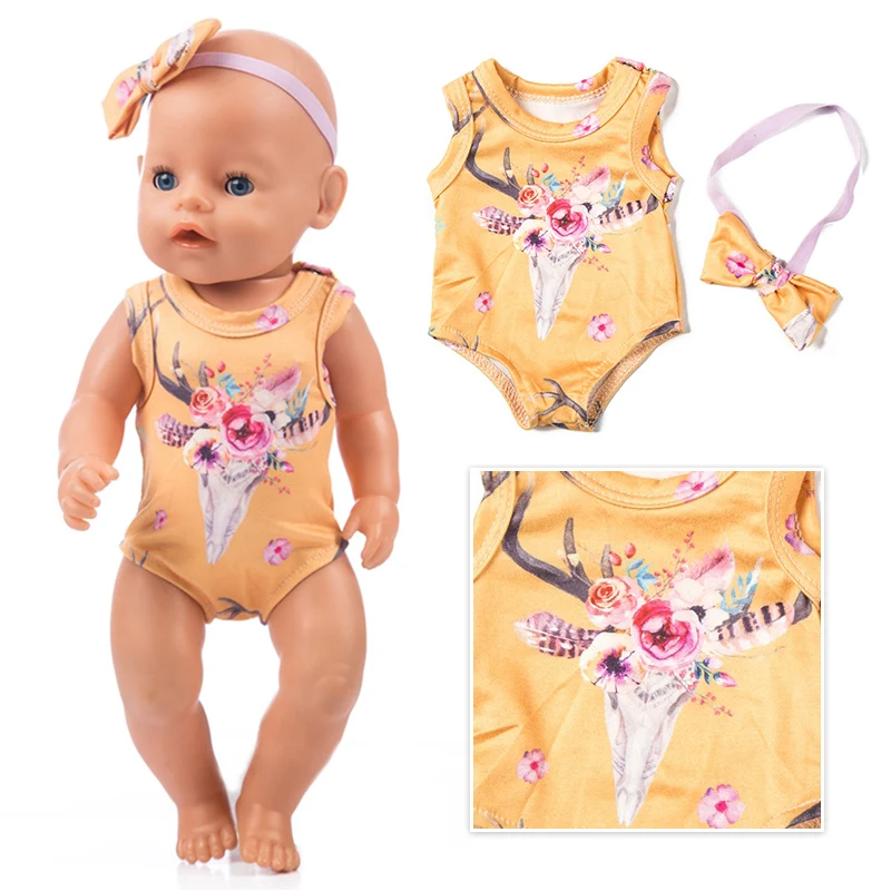 Happy Elfin Baby New Born Gap костюм для куклы 18 дюймов одежда мальчиков и девочек Кукла