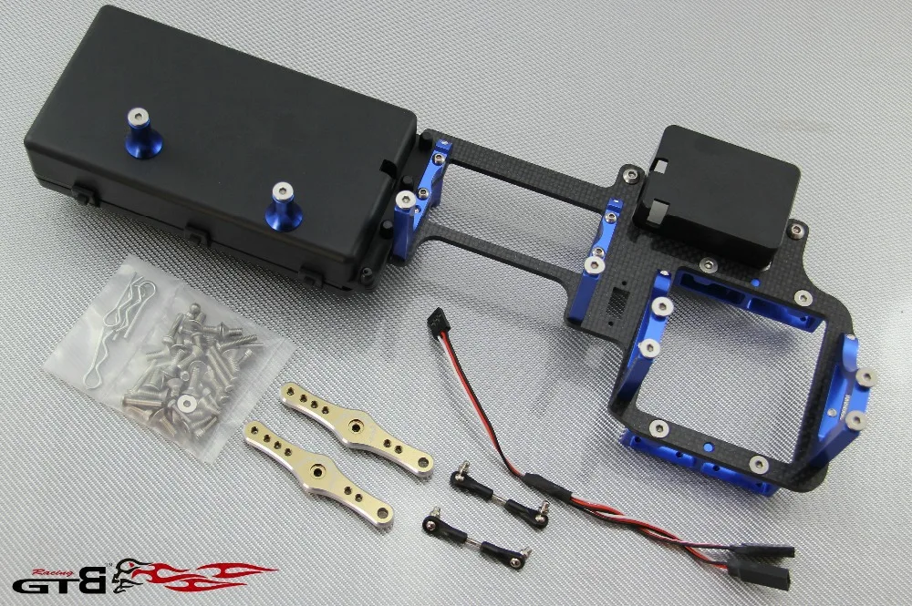 1/5 rc автомобиль газ GTB гонки Losi 5IVE T углеродные двойные сервоприводы большая