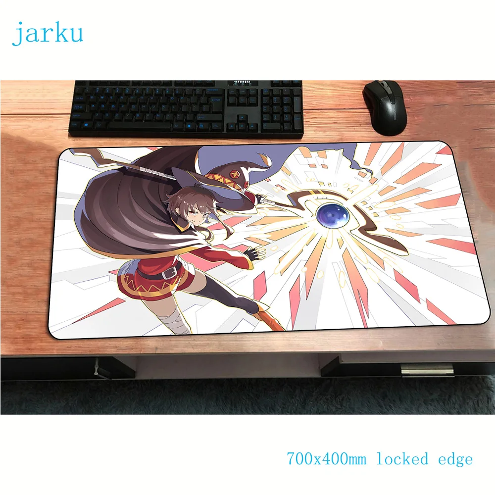 Игровой коврик для мыши megumin 700x400x2 мм игровой ноутбука большой великолепный