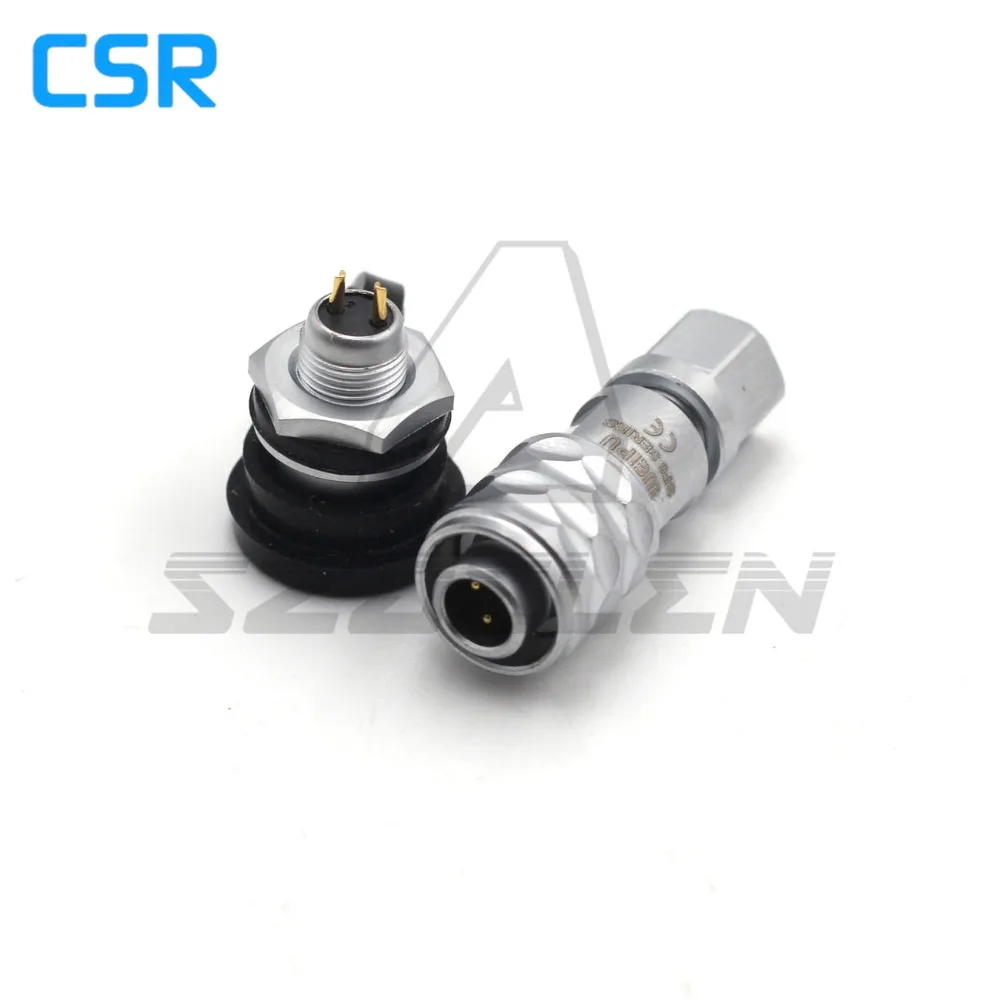 

WEIPU SF6 series 2pin Micro Cable Connector plug and socket,Industrial electrical power connector 2Pin