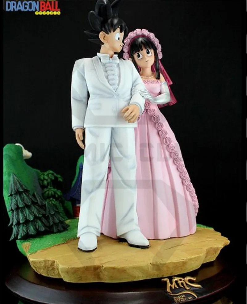 Комикс клуб в наличии dragon ball Z Сон Гоку и Чичи поженимся gk Смола stuate фигура игрушка