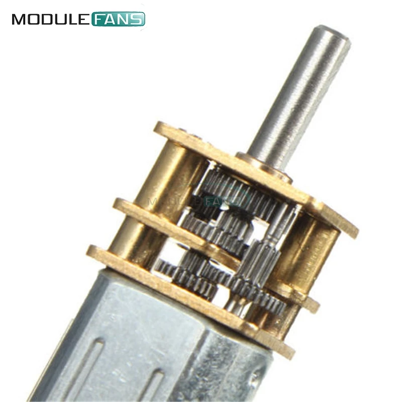 Микро редукторный мотор с металлическим зубчатым колесом DC 6V 30RPM N20|motor 6v|motor dc