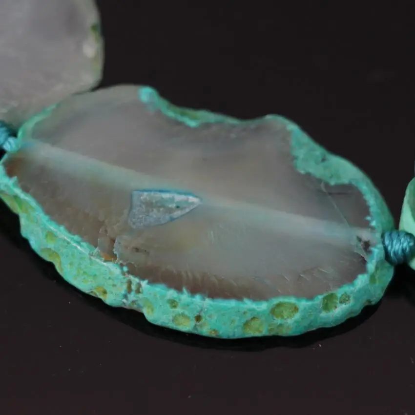 Зеленые натуральные соединительные бусины для плит из драгоценных камней 15 5