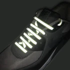 Шнурки Светоотражающие плоские, 80 смкроссовки с шнурками см100 см, 1 пара, 120