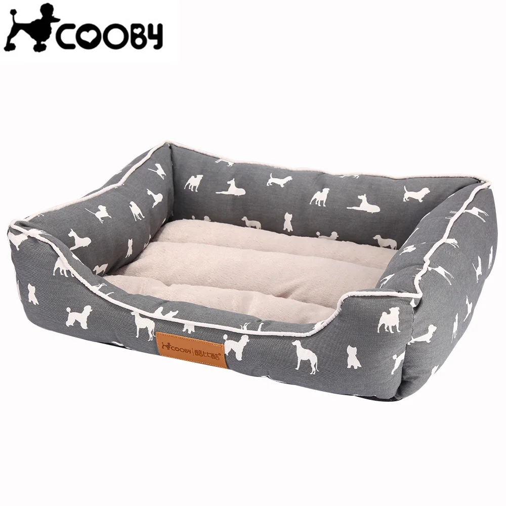 [COOBY] хлопковый коврик для домашних животных на все сезоны теплая кровать