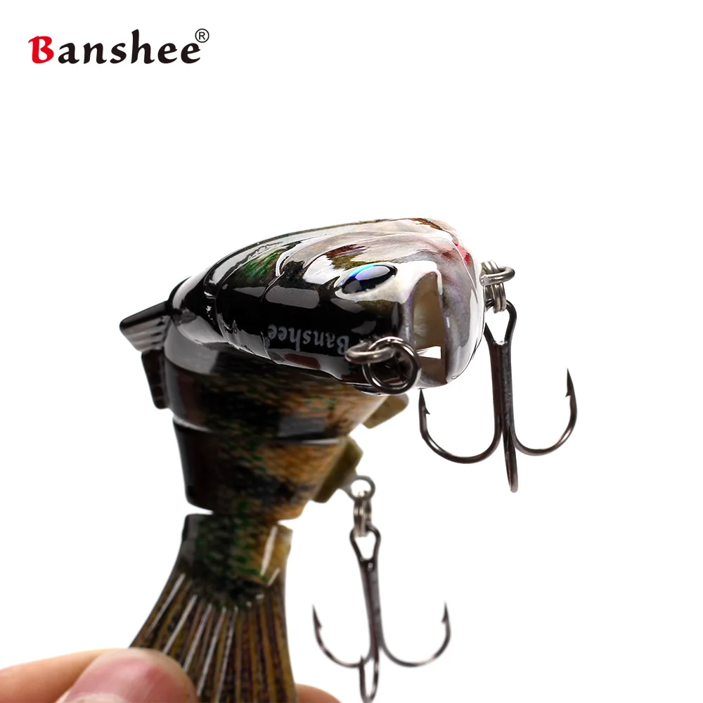 Banshee 120 мм 31 г VSJ06-5 рыболовные приманки isca 6 сегментов мульти соединенный натуральный реалистичный Карп Щука Swimbait жесткая искусственная приманка