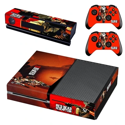 GSTM2173 Красный мертвый стикер s для Xbox One игры виниловые наклейки на кожу наклейка консоль защитное устройство для контроллеров крышка новое поступление - Цвет: GSTM2173