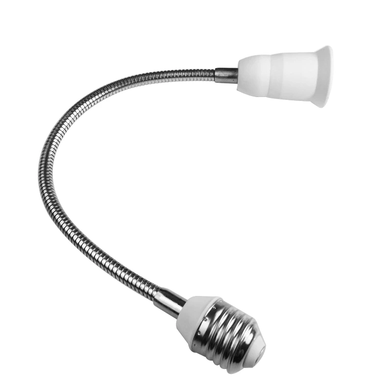 MO-OD AC110-230V E27 LED Flexible Bulb Light Expansion Adapter Screw Lamp Extender 20cm / 30cm 40cm 60cm | Лампы и освещение