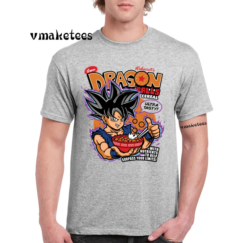 Dragon Ball Z GT Супер Saiyan Сон Гоку Вегета аниме футболка с коротким рукавом o-образным
