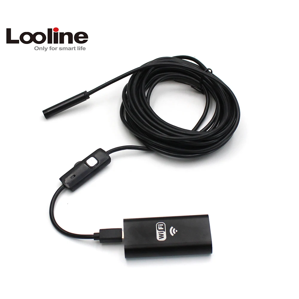 Looline Беспроводной Wi Fi эндоскоп Android Камера бороскоп Водонепроницаемый инспекции