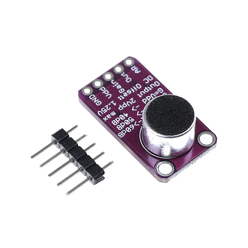 

MAX9814 Microphone Amplifier Module AGC Module EM88