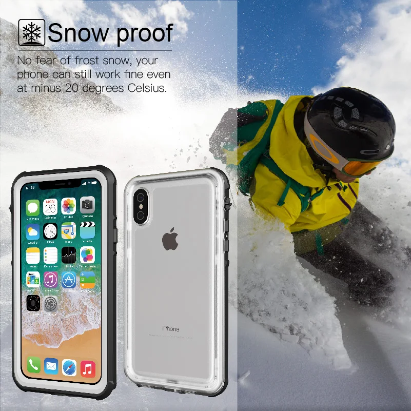 Водонепроницаемый чехол для iPhone 7 8 PLUS life water Shock Dirt Snow Proof защитный телефона iphone xr x