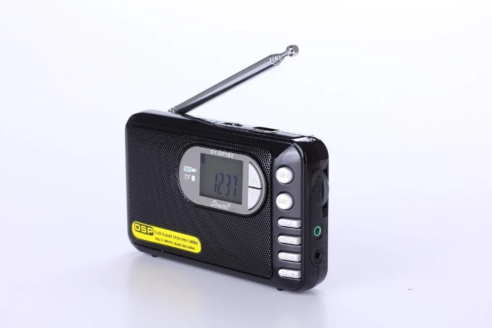 DP-182 Full Band MP3 Player DSP Radio Technology Digital Demodulating Stereo FM AM SW Portable Free Shipping | Электроника