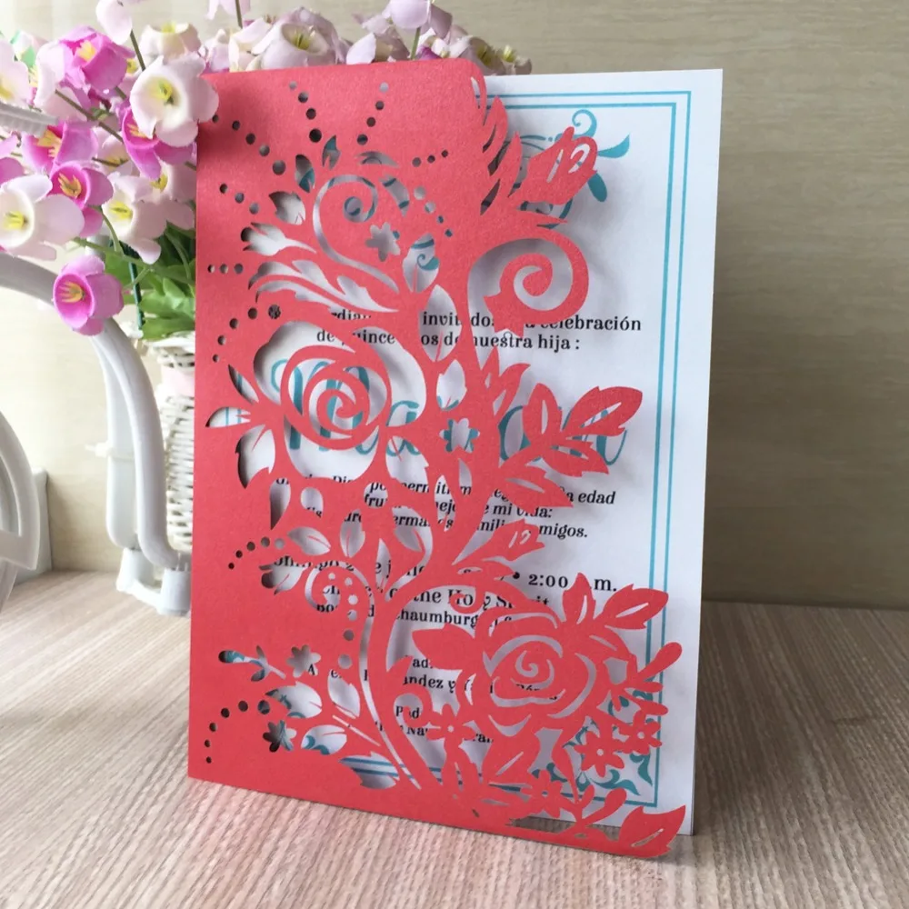 20 шт лазерная резка блестящая бумага ремесло 21 цвет цветок Свадебная вечеринка