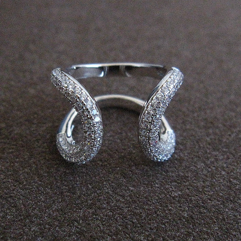 Маркиза Мода AAA кубические классические геометрические гиперболические кольца