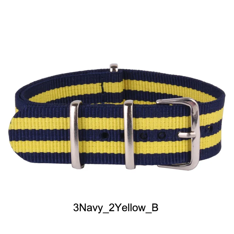 Ремешок Cambo для наручных часов Из Плетеного Волокна нейлоновый браслет с пряжкой