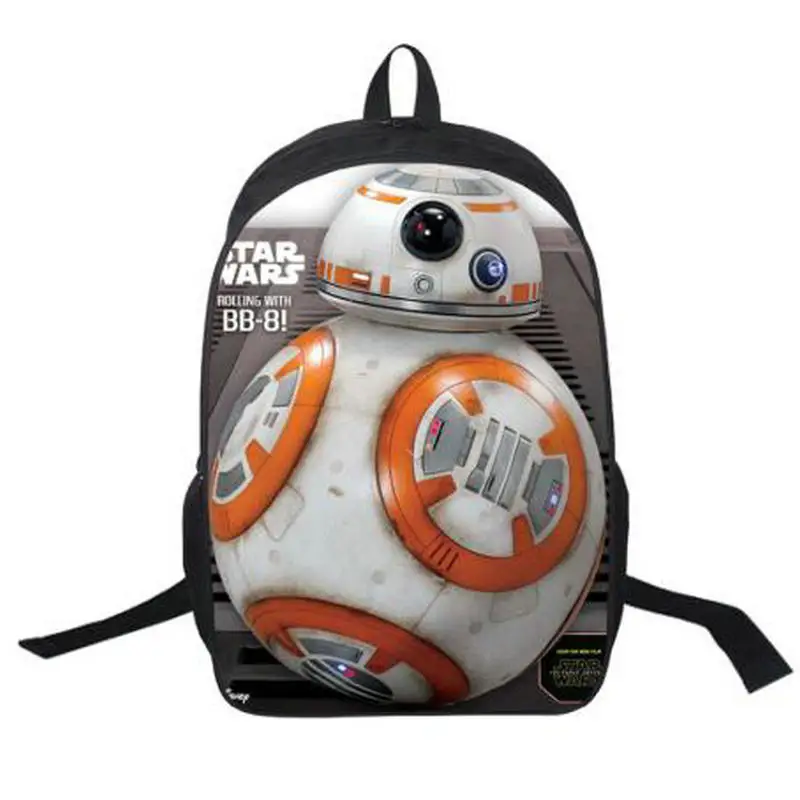 2018 женские сумки кино &quotЗвездные войны&quot Пробуждение Силы Рюкзак Студенческая
