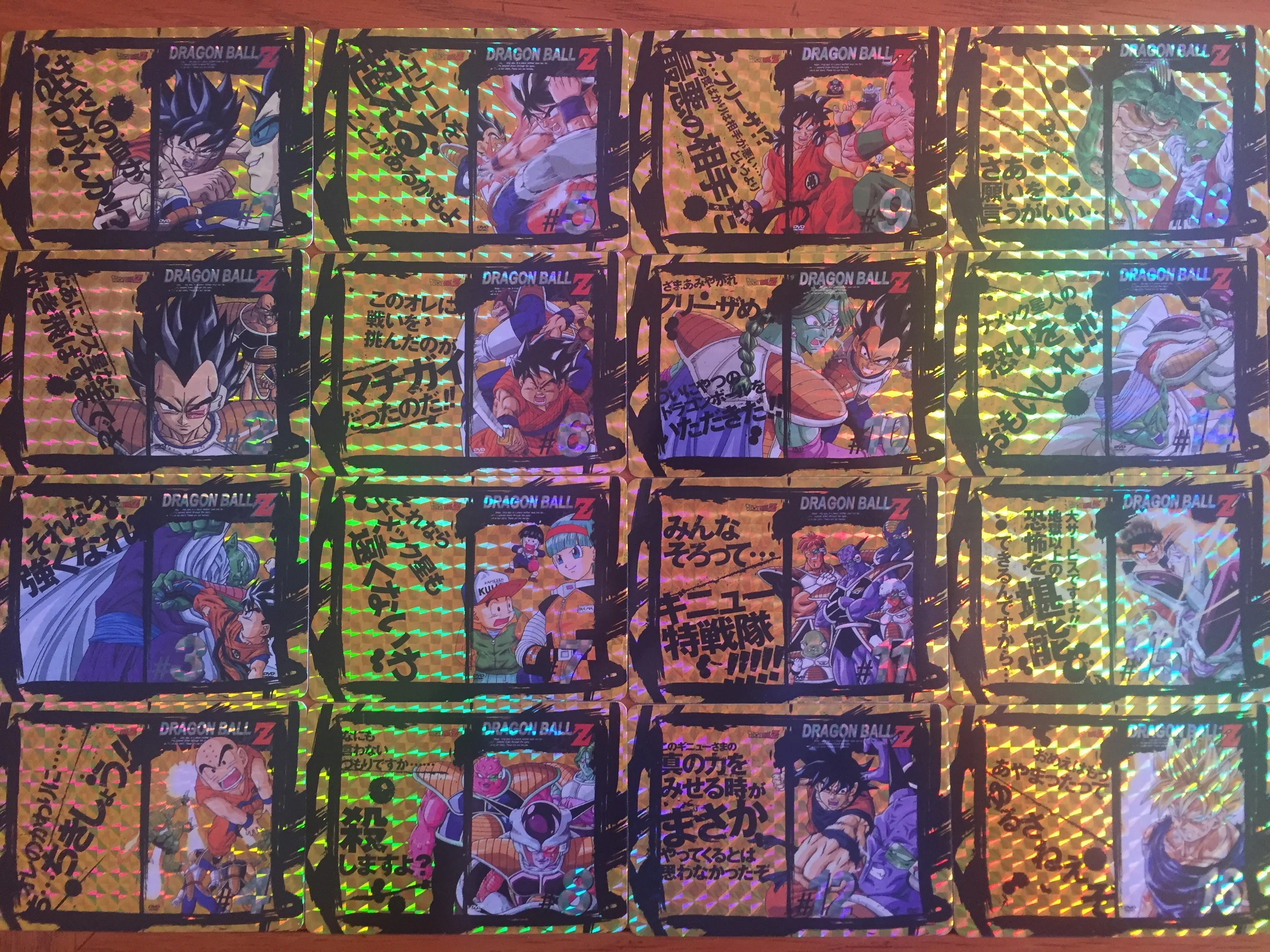 49 шт./компл. Dragon Ball Z CD DVD Полное издание CoverBall Heroes Боевая карта Goku супер игровая коллекция карт