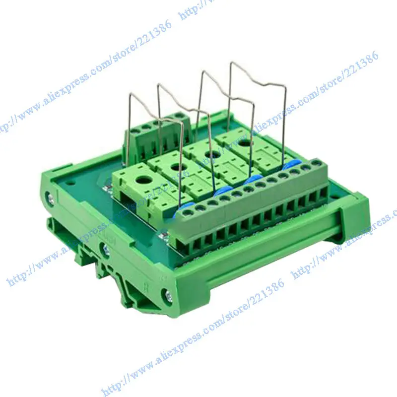 4 канальный 1 SPDT DIN рейка OMRON G2R 24V DC/AC интерфейсный релейный модуль|module relay|module boardmodule